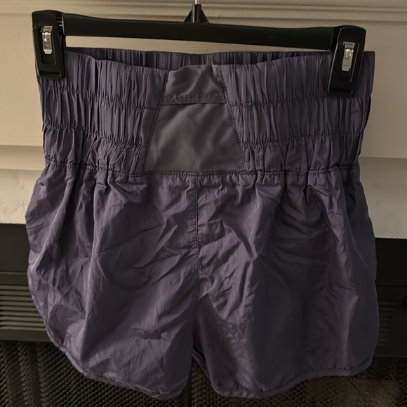 Free People Movement The Way Home Small Navy Blue shorts - Picture 2 of 4